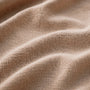Close-up of ATHAR linen-cotton fabric texture by QADIM