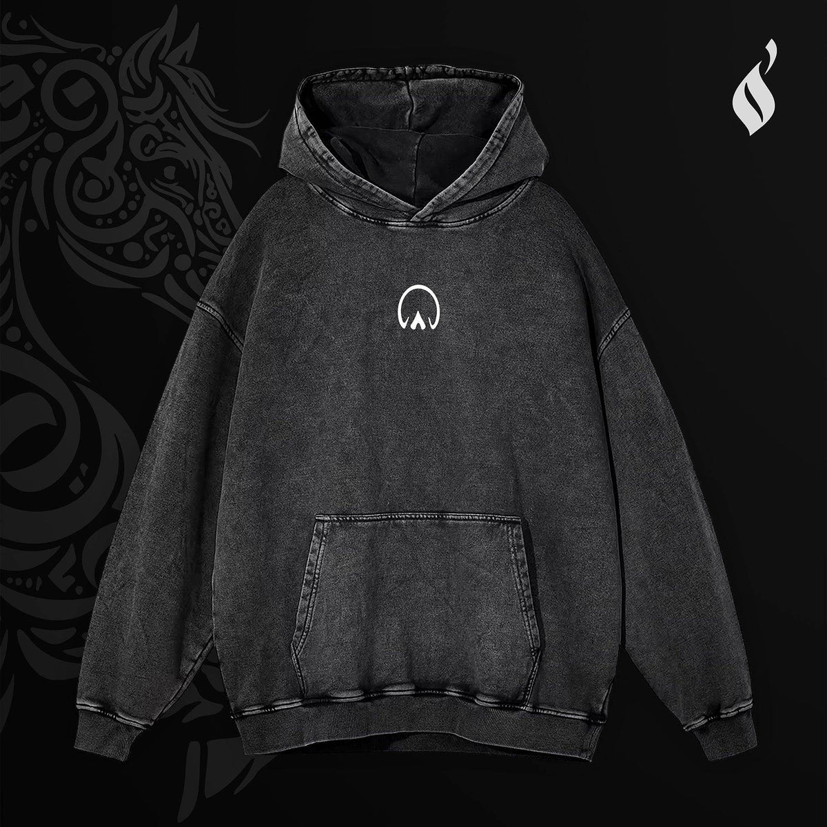 Asil Top-Rated Washed Hoodie - Your New Favorite! - QADIM