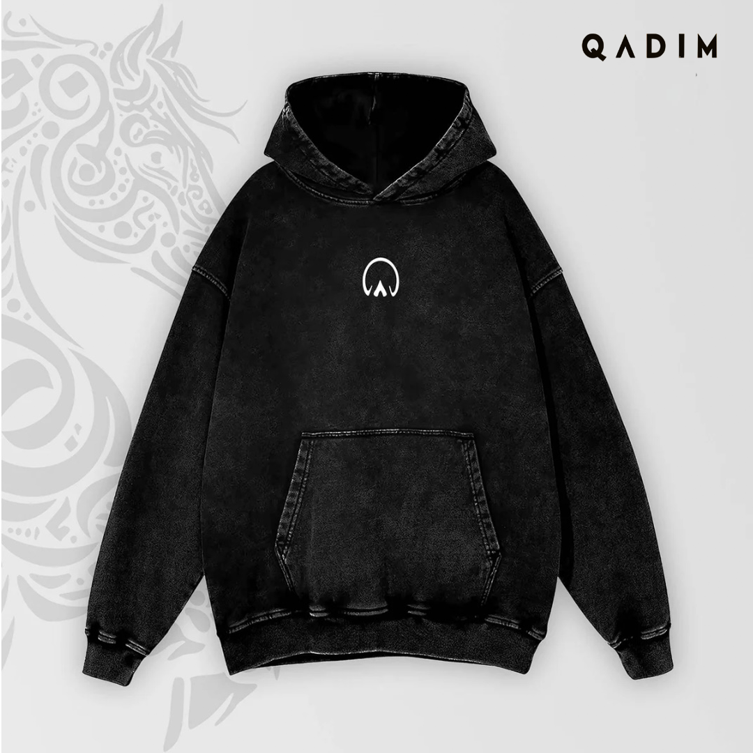 Asil Washed Hoodie - QADIM