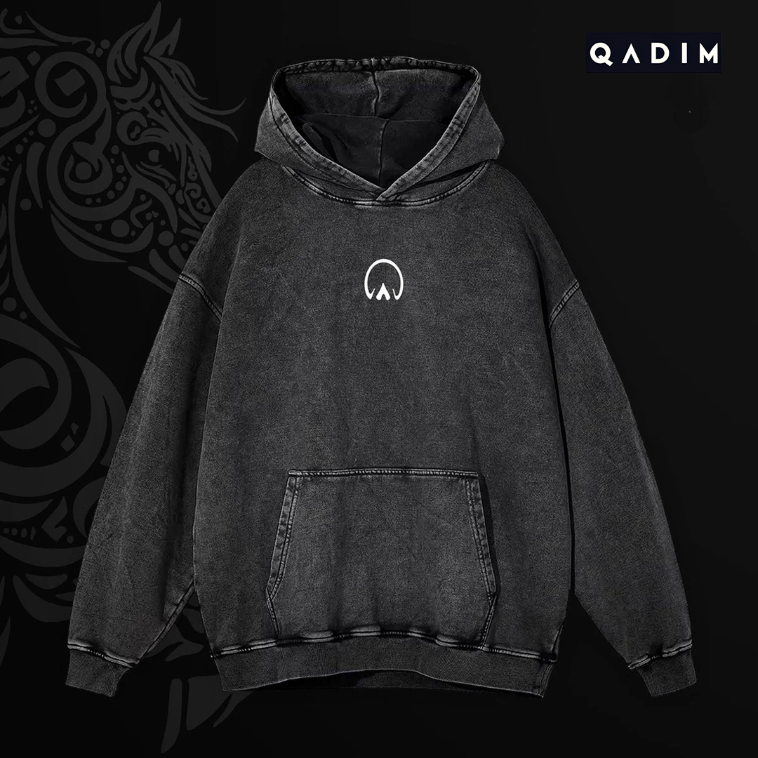 Asil Washed Hoodie - QADIM