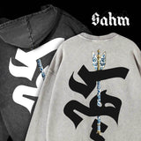 Sahm Washed Sweatshirt - QADIM