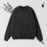 Sahm Washed Sweatshirt - QADIM