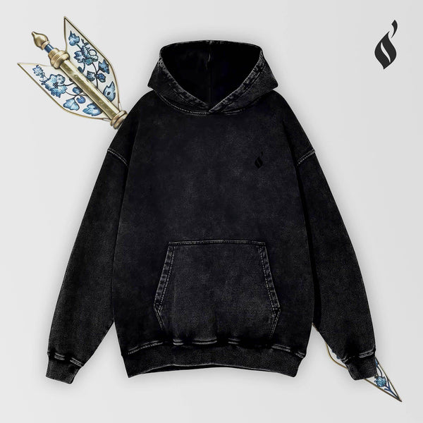 Sahm Washed Hoodie - QADIM