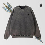 Sahm Washed Sweatshirt - QADIM