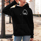 Asil Fleece Zip Hoodie - QADIM