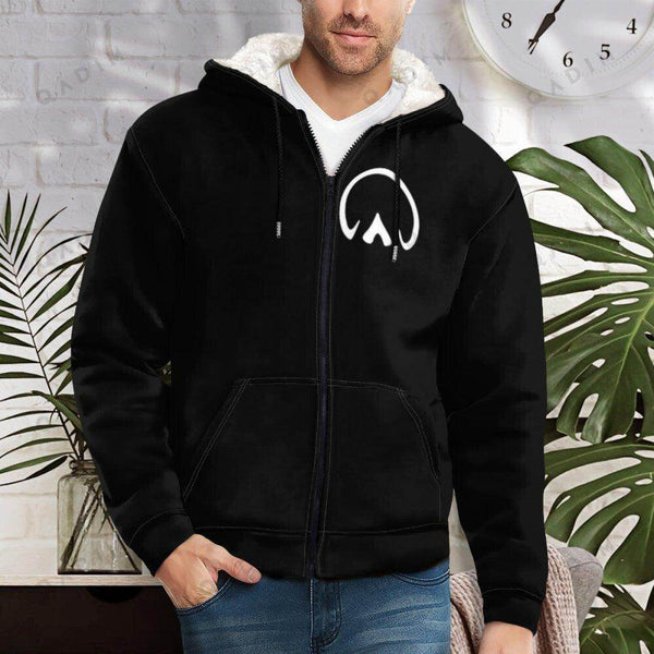 Asil Fleece Zip Hoodie - QADIM