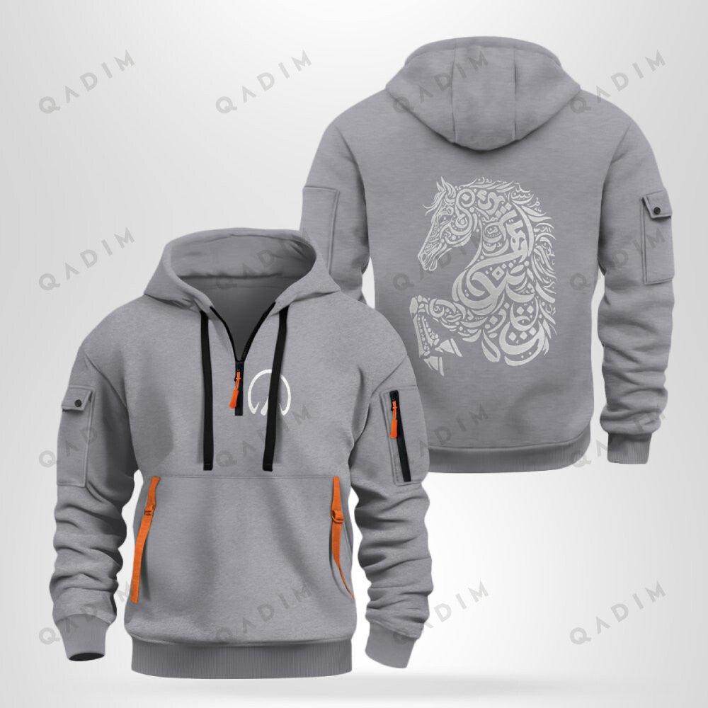 Asil Quarter Zip Hoodie - QADIM