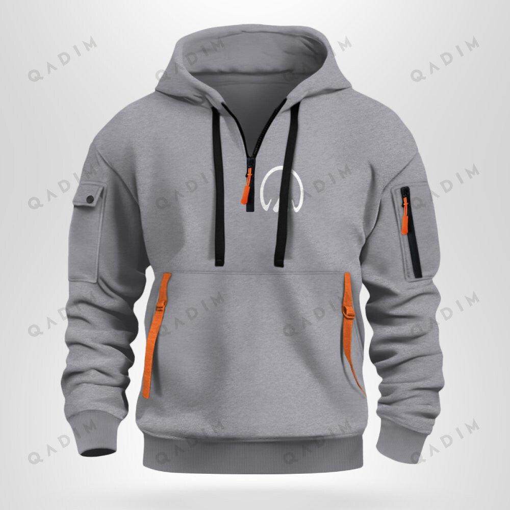 Asil Quarter Zip Hoodie - QADIM