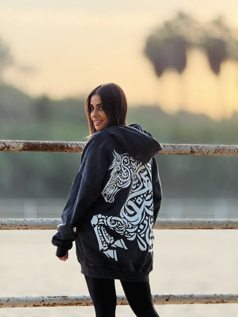Asil QADIM Winter 26 worn by @marwaabuelezz