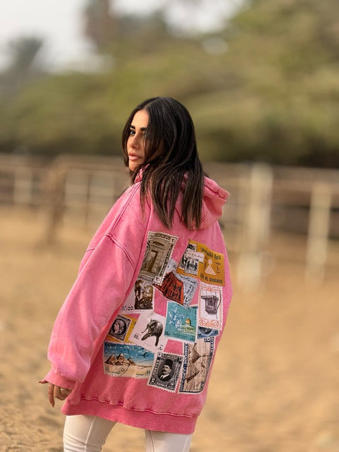 Tawabie QADIM Winter 26 worn by @marwaabuelezz